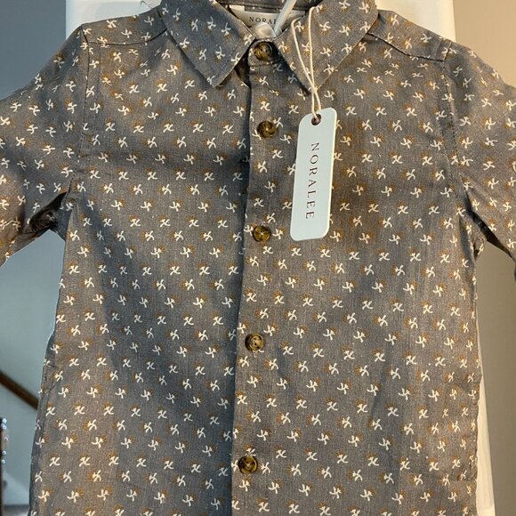 Noralee Harrison button down shirt NWT size 2 - Picture 2 of 4